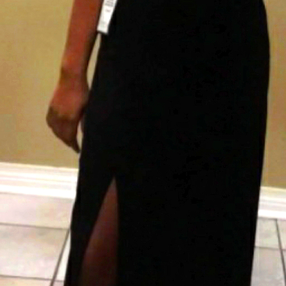 Ladies black gown